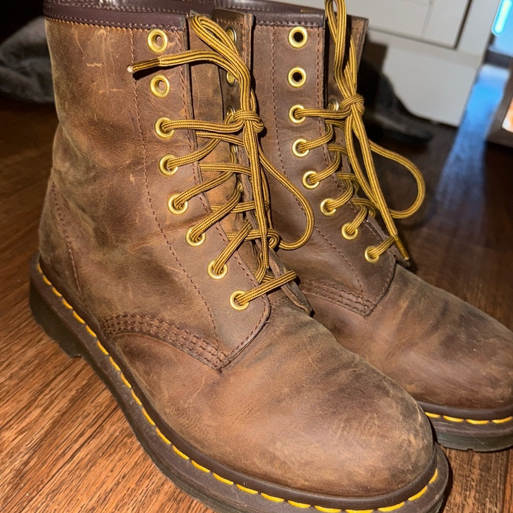 Brown Doc Martens